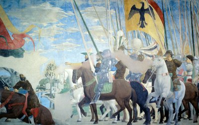 Victoire de Constantin (détail) - Piero della Francesca