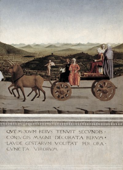 Triomphe de Battista Sforza, duchesse d
