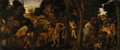 Scène de chasse - Piero di Cosimo