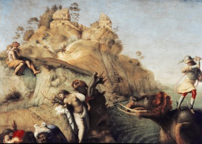 Persée libérant Andromède (détail) - Piero di Cosimo
