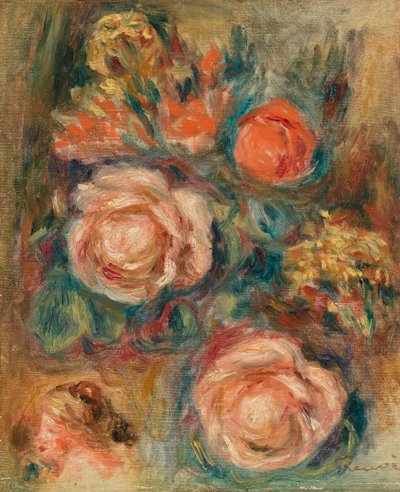 Bouquet de roses - Pierre-Auguste Renoir