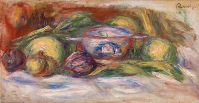 Écuelle, figues et pommes - Pierre-Auguste Renoir