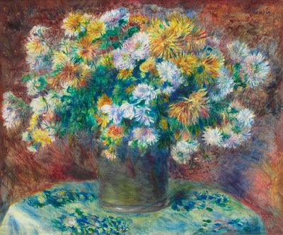 Chrysanthèmes - Pierre-Auguste Renoir