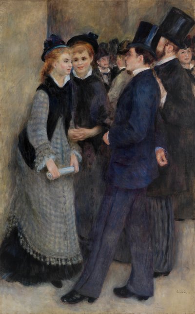 La Sortie du conservatoire - Pierre-Auguste Renoir