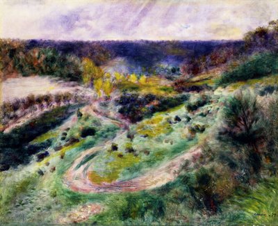 Route à Wargemont - Pierre-Auguste Renoir