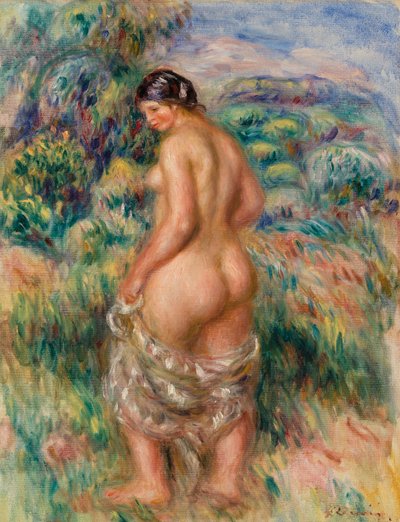 Baigneuse debout - Pierre-Auguste Renoir