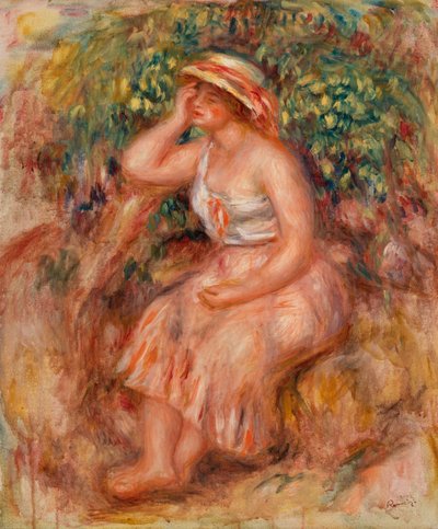 Rêveuse - Pierre-Auguste Renoir