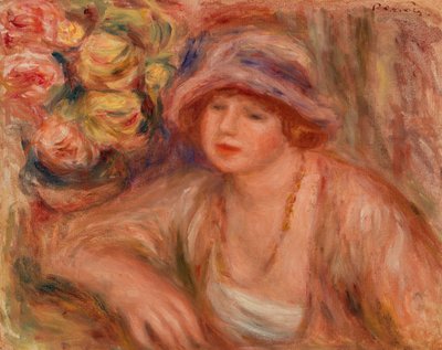 Femme accoudée - Pierre-Auguste Renoir