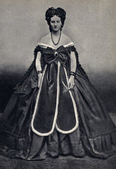 Portrait de la « demi-mondaine », la Castiglione par Pierson. Photographie, fin du 19e siècle - Pierre Louis Pierson