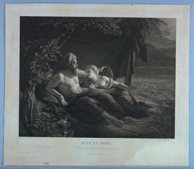 Ruth et Boaz - Pierre Alexandre Tardieu