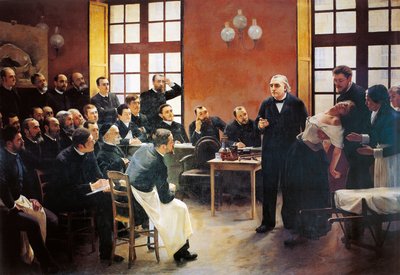 Une leçon clinique avec le docteur Charcot à la Salpêtrière - Pierre Andre Brouillet