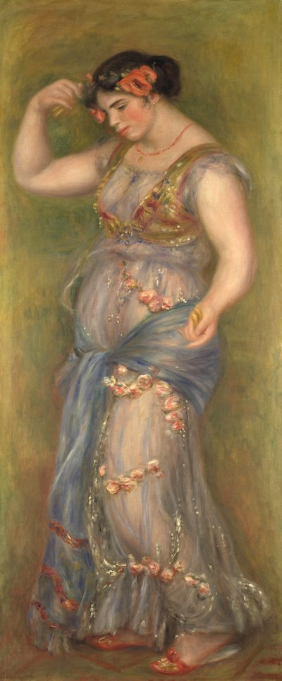 Danseuse avec des castagnettes, 1909 - Pierre Auguste Renoir