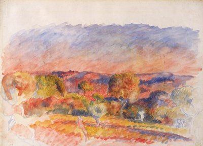 Paysage, 1889 - Pierre Auguste Renoir
