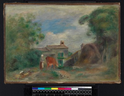 Paysage avec figures, avant 1919 - Pierre Auguste Renoir