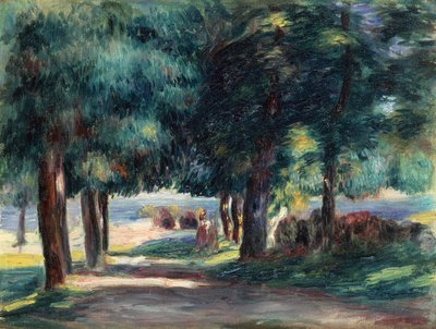 Chemin sous les arbres - Pierre Auguste Renoir