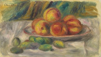 Pêches et amandes - Pierre Auguste Renoir