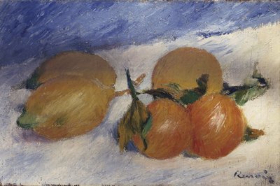 Nature Morte avec Citrons et Oranges - Pierre Auguste Renoir