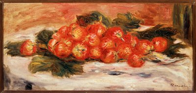 Fraises (huile sur toile) - Pierre Auguste Renoir