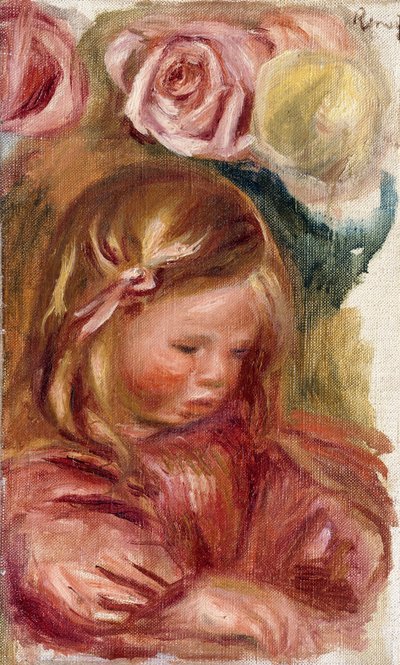 Étude, Coco dans les roses - Pierre Auguste Renoir