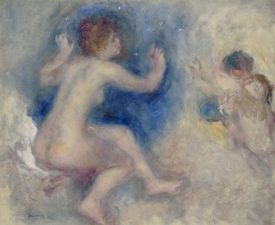 Étude pour "Scène de Tannhäuser, troisième acte" - Pierre Auguste Renoir