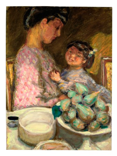 Une assiette de figues - Pierre Bonnard