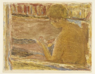 Femme se baignant - Pierre Bonnard