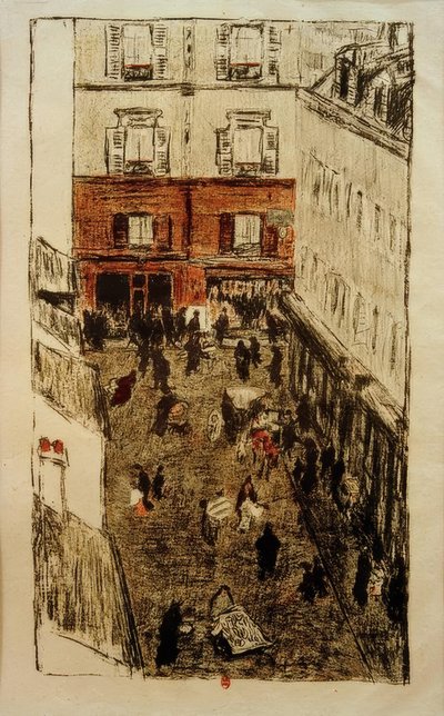 Coin de rue, vue d