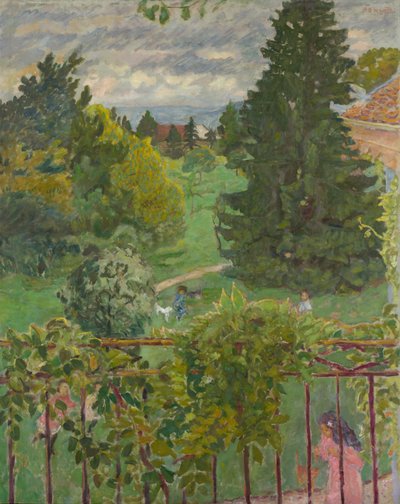 Depuis le balcon - Pierre Bonnard