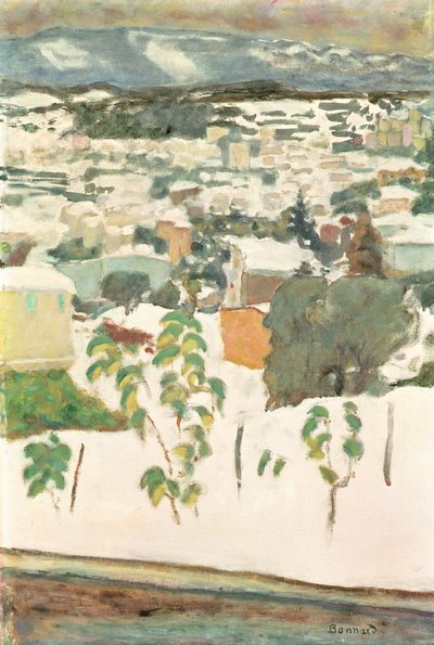 Le Cannet sous la neige, vers 1927 - Pierre Bonnard