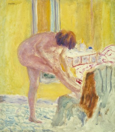 Nu, fond jaune, c.1924 - Pierre Bonnard