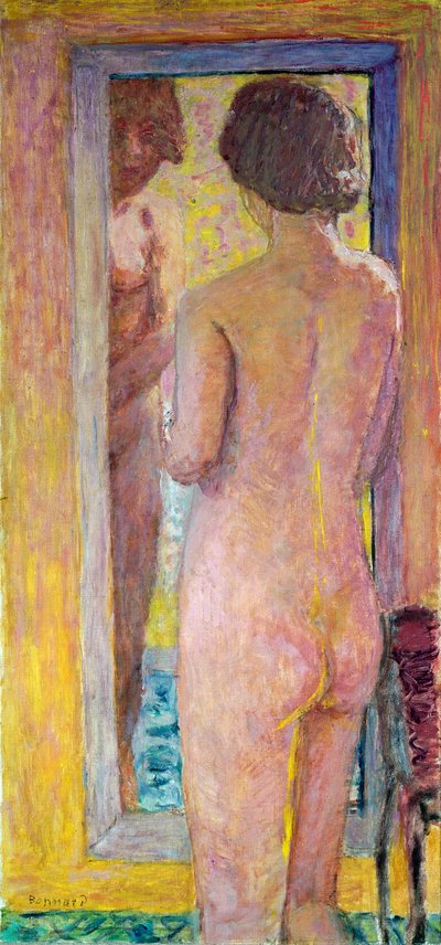 Nu devant un miroir, 1934 - Pierre Bonnard