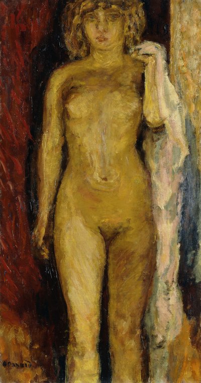Nu, Illuminé par une Lampe - Pierre Bonnard