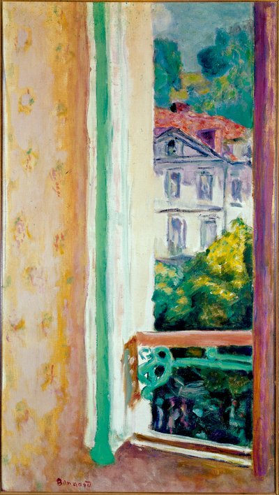 Fenêtre ouverte à Uriage - Pierre Bonnard