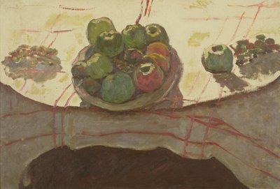 Assiette de pommes sur une table, c.1910-12 - Pierre Bonnard