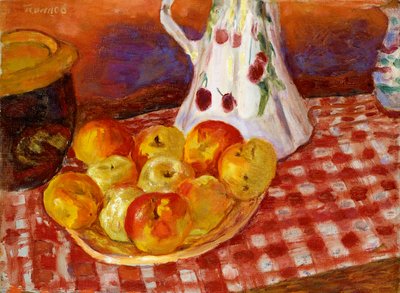 Pommes rouges et jaunes - Pierre Bonnard