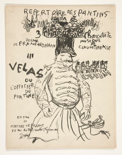 Répertoire du Théâtre des Pantins - Pierre Bonnard