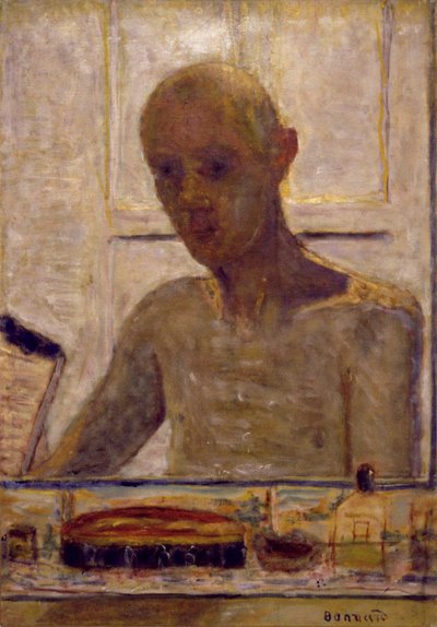 Autoportrait dans un miroir de rasage, 1935 - Pierre Bonnard