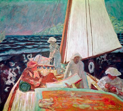 Signac et ses amis naviguant, 1924-25 - Pierre Bonnard