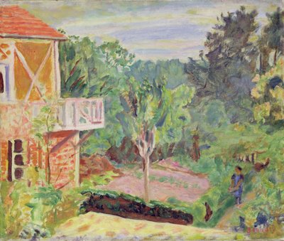 Soleil à Vernon, vers 1920 (huile sur toile) - Pierre Bonnard