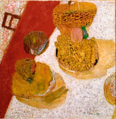 Coin de table Nature morte de fruits - Pierre Bonnard