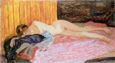 Le Canapé Rose - Pierre Bonnard