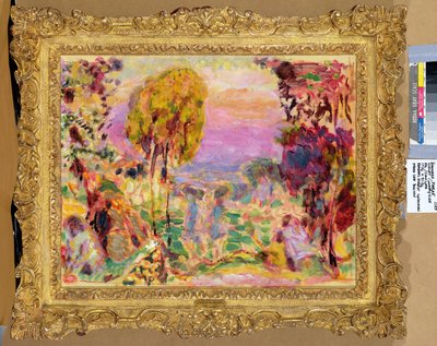 Campagne violette - Pierre Bonnard