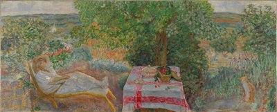 Femme dans un paysage, vers 1914 - Pierre Bonnard