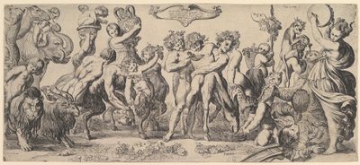 Triomphe de Bacchus, XVIIe siècle - Pierre Brebiette