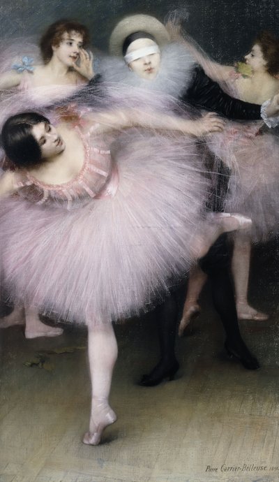 Danseurs Arlequin - Pierre Carrier Belleuse