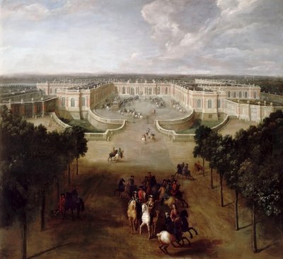 Vue du Grand Trianon depuis l