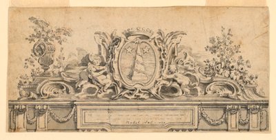 Conception pour un frontispice - Pierre Edme Babel