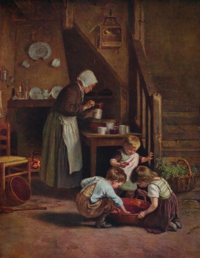 Faire de la confiture, 1880, vers 1915 - Pierre Edouard Frere