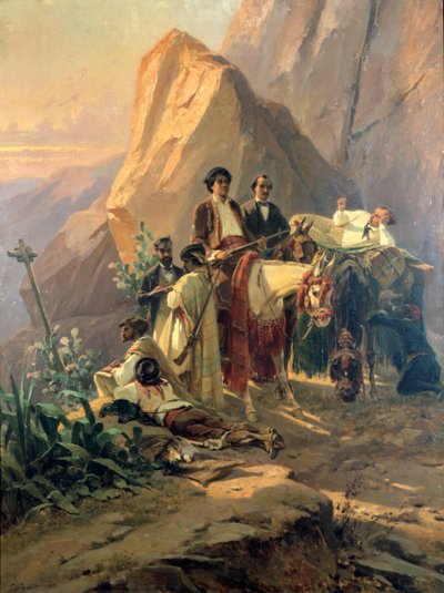 Souvenirs du voyage de Paris à Cadix - Alexandre Dumas Père en Espagne, 1830 - Pierre François Eugène Giraud