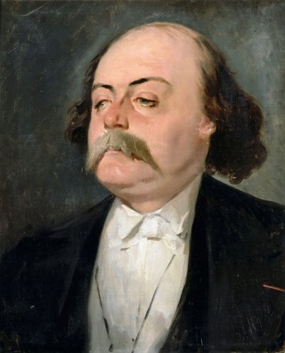 Portrait de Gustave Flaubert 1821-1880 - Pierre François Eugène Giraud